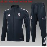 Chándal Real Madrid 2025/26 ( Gray Long zipper) - NIÑOS